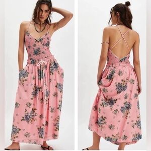 Free People Pink Seaside Rose Set